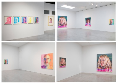 Installation photos from Chuck Close: Red Yellow Blue, Pace Gallery, 534 West 25th Street, New York, September 11-October 17, 2015. © Chuck Close. Photos by Kerry Ryan McFate, courtesy Pace Gallery